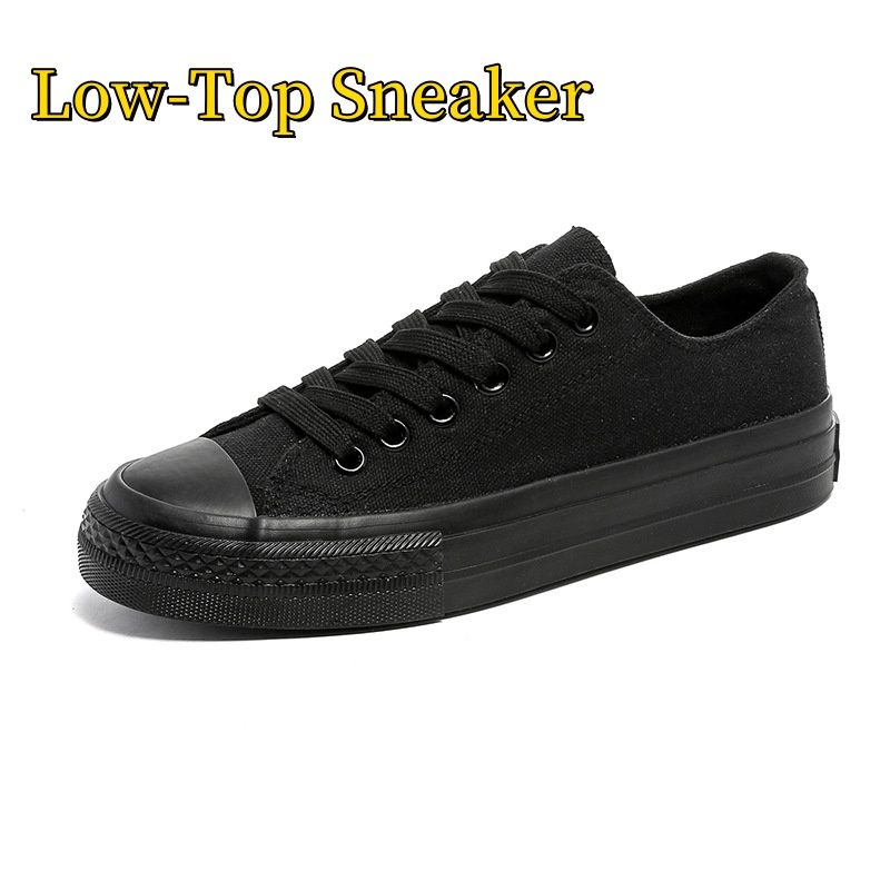 Low-Top Black