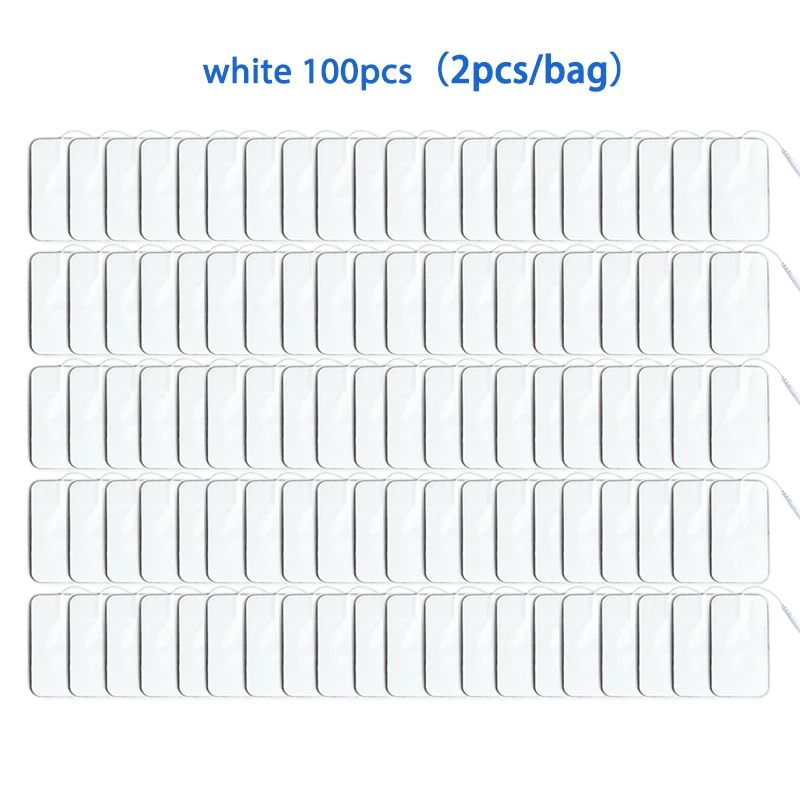 Couleur: blanc 100pcs 5x9cm