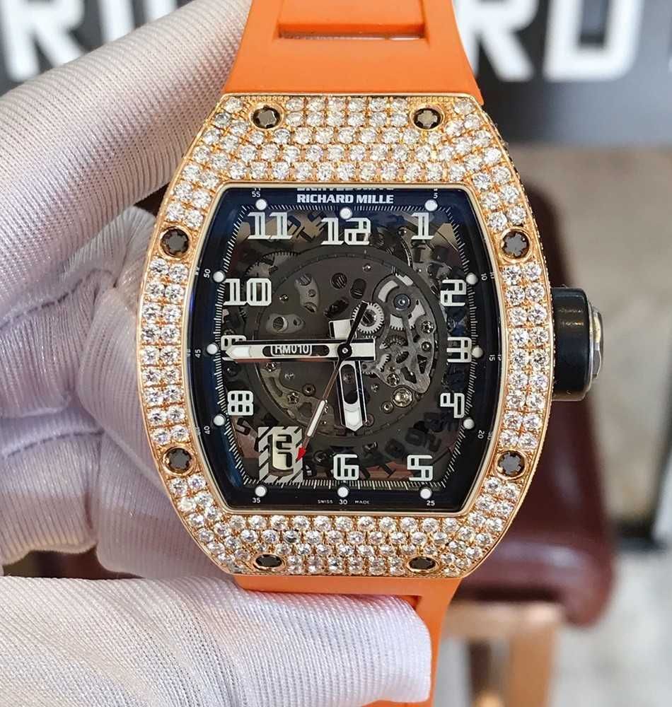 Rose Gold Rear Diamond RM010