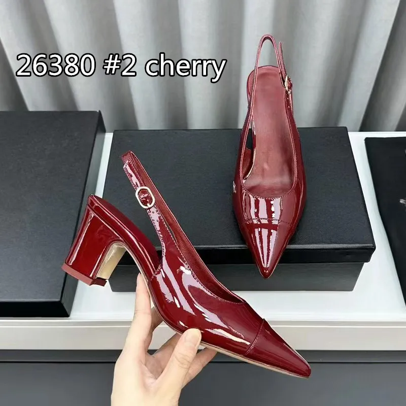 26380 #2 cherry-patent leather