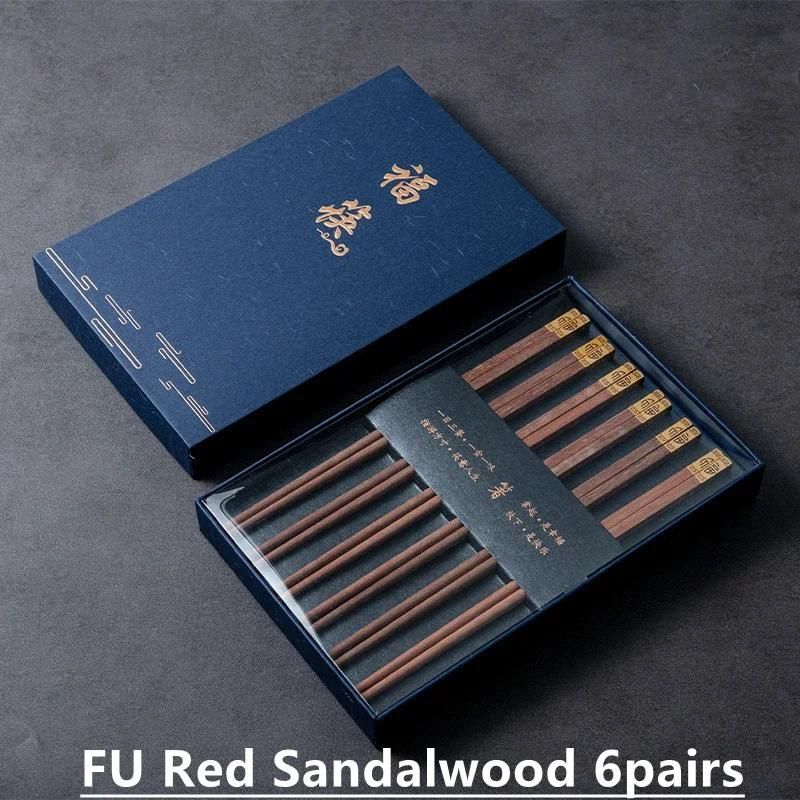 Fu Sandal Wood 6pair