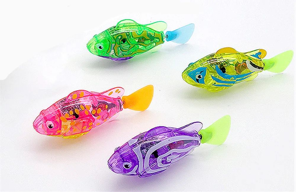 Cor: brinquedo de peixe 4 PCS