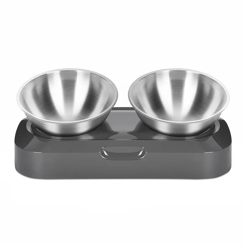 Color:Stainless pair bowl