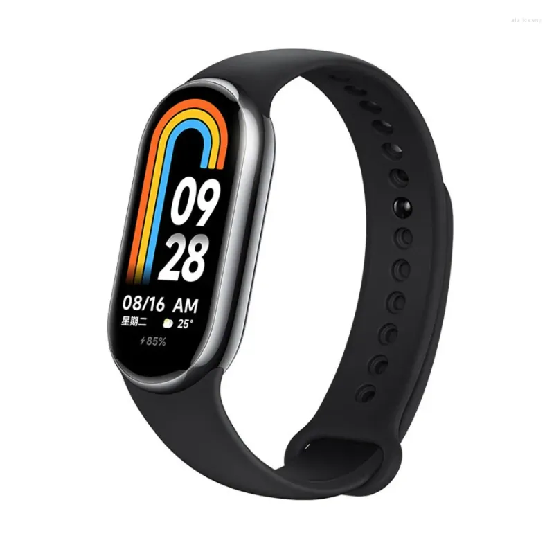 pour xiaomi mi band 8 CHINE noir