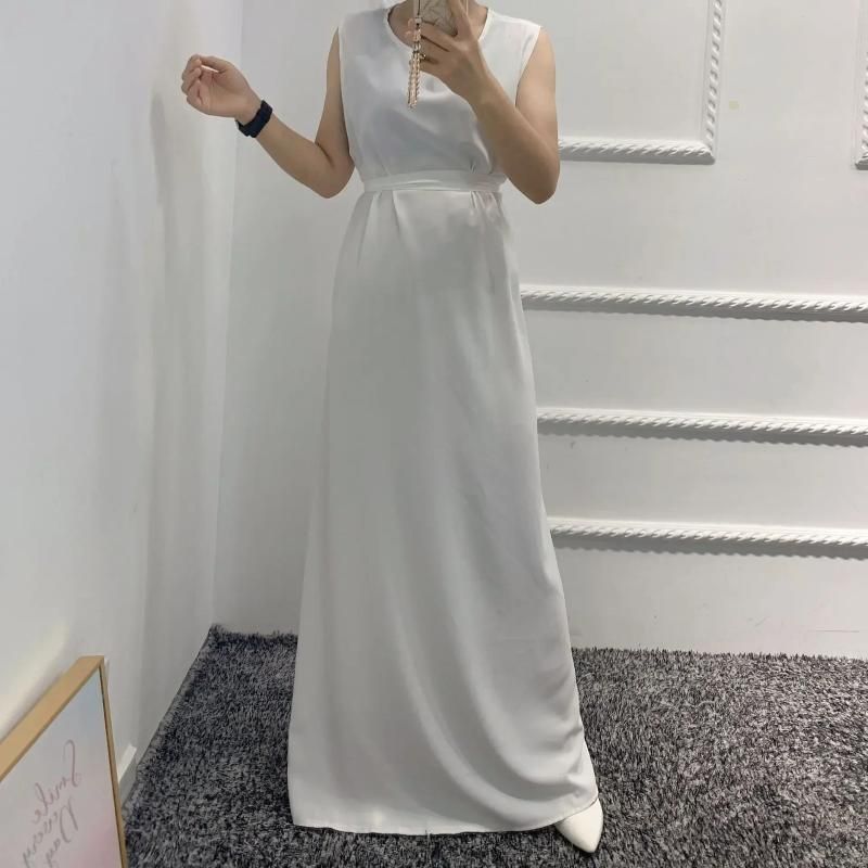 S white inner dress