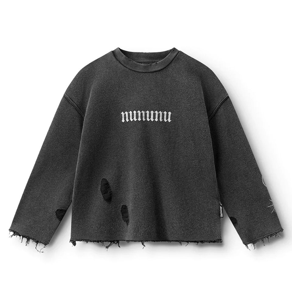 schwarzes Sweatshirt