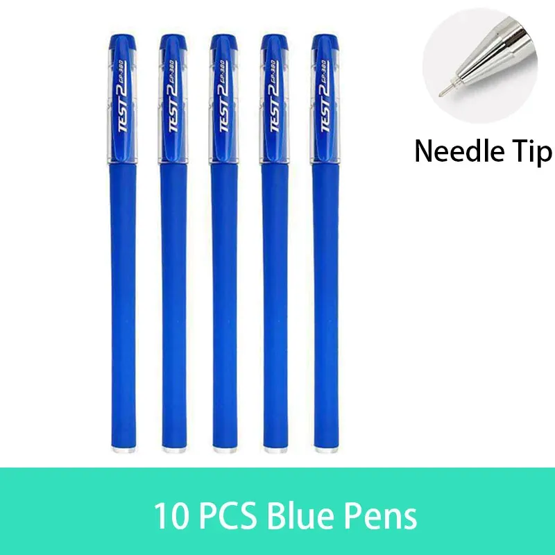 5 Blue Pens6