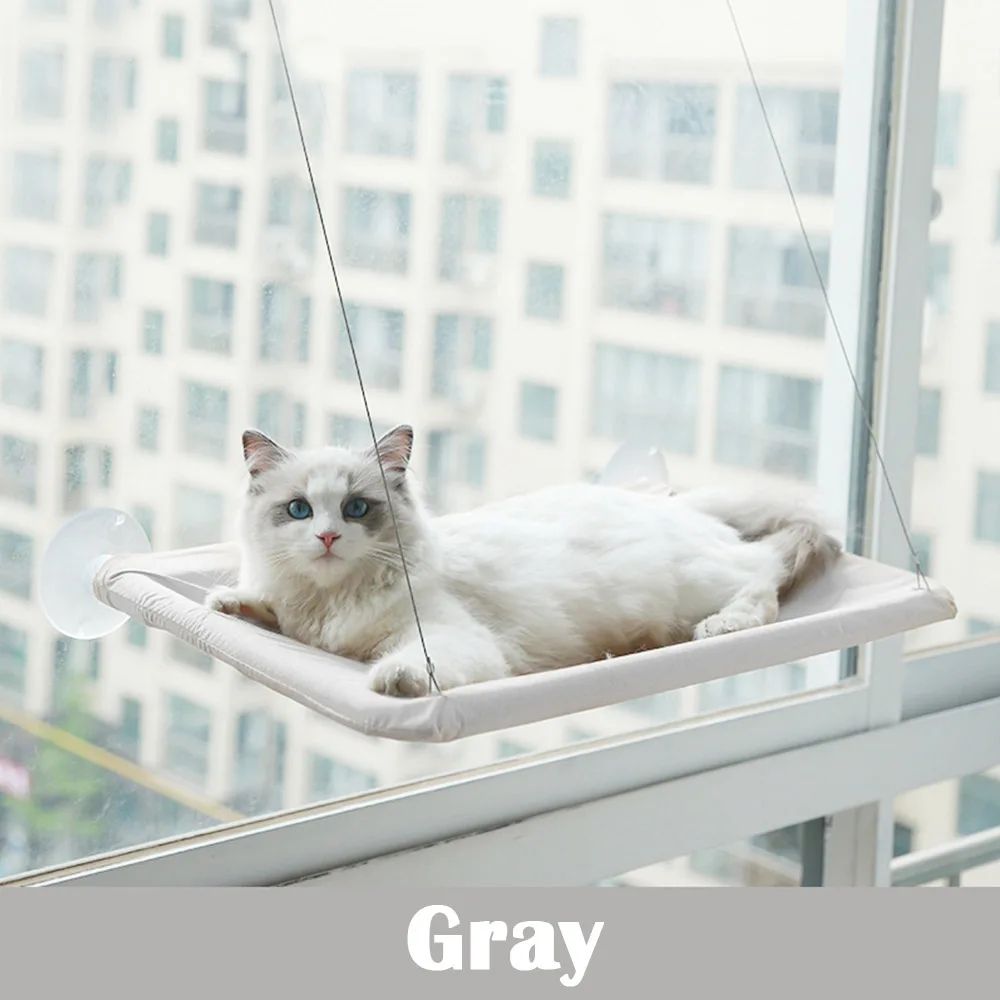 Couleur : gris. Taille : lit pour chat uniquement.