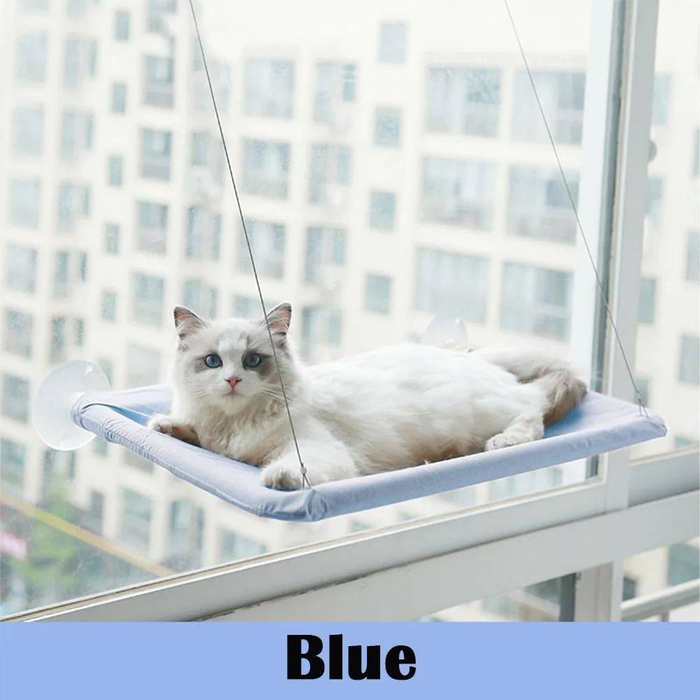 Couleur : bleu. Taille : lit pour chat uniquement.