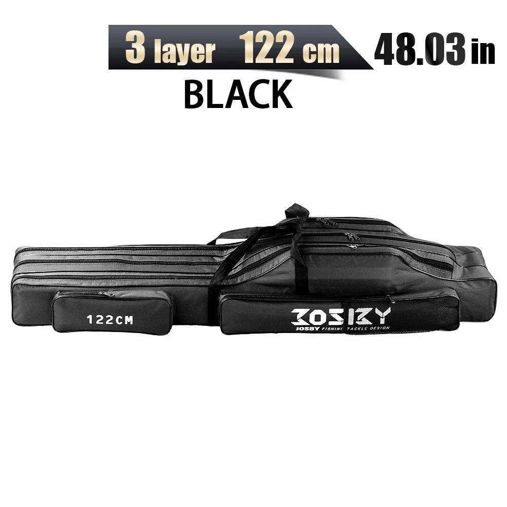 Color:122CM 3 Layer Black