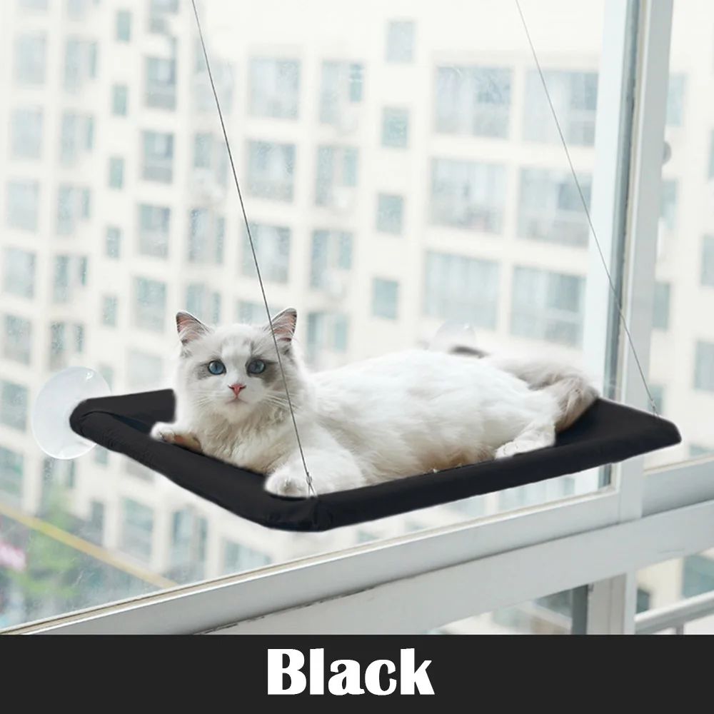 Couleur : noir. Taille : lit pour chat uniquement.