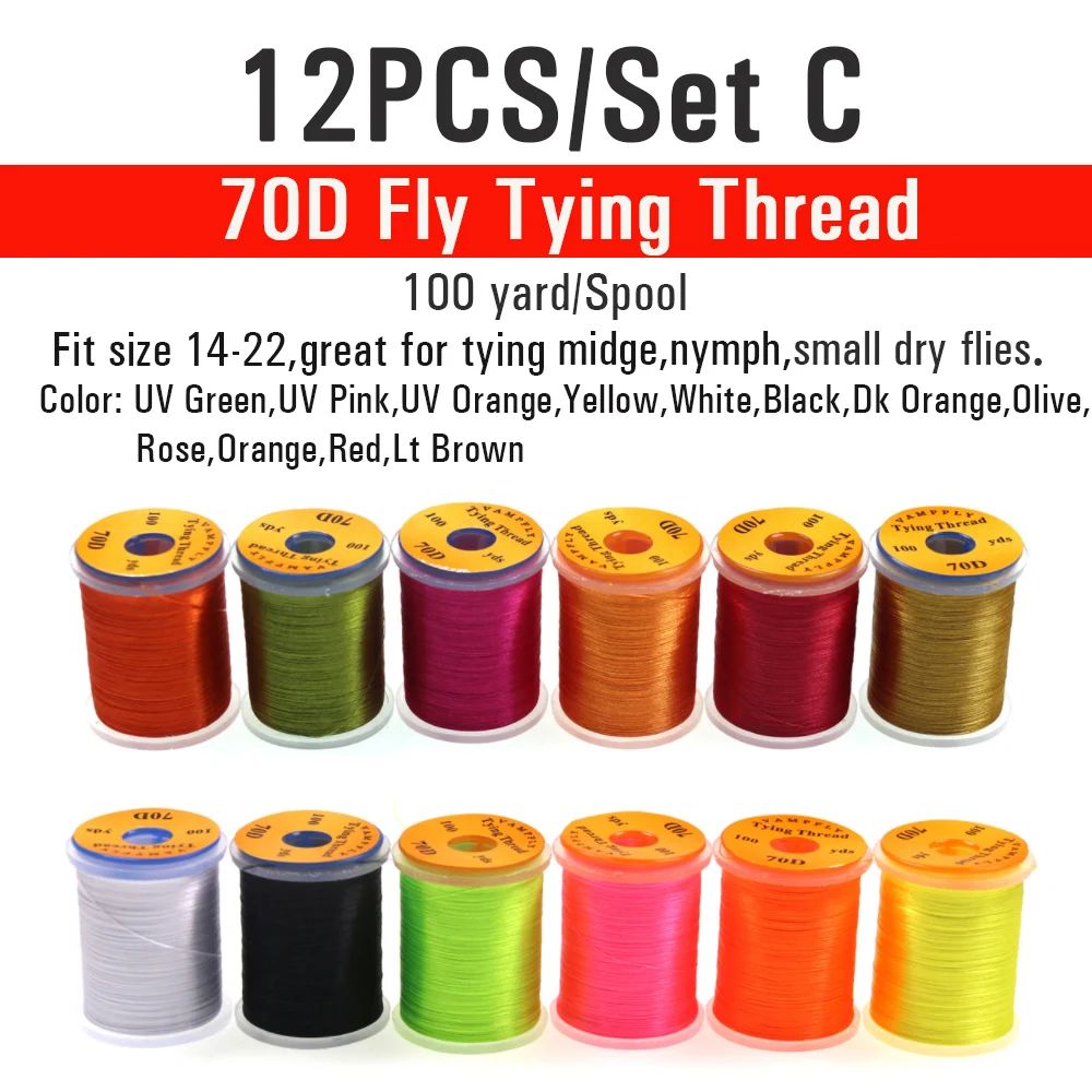 Color:1Set Thread C 70D