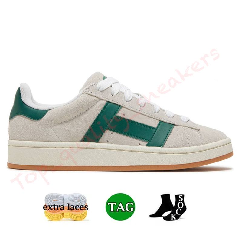 A5Crystal White Dark Green 36-45