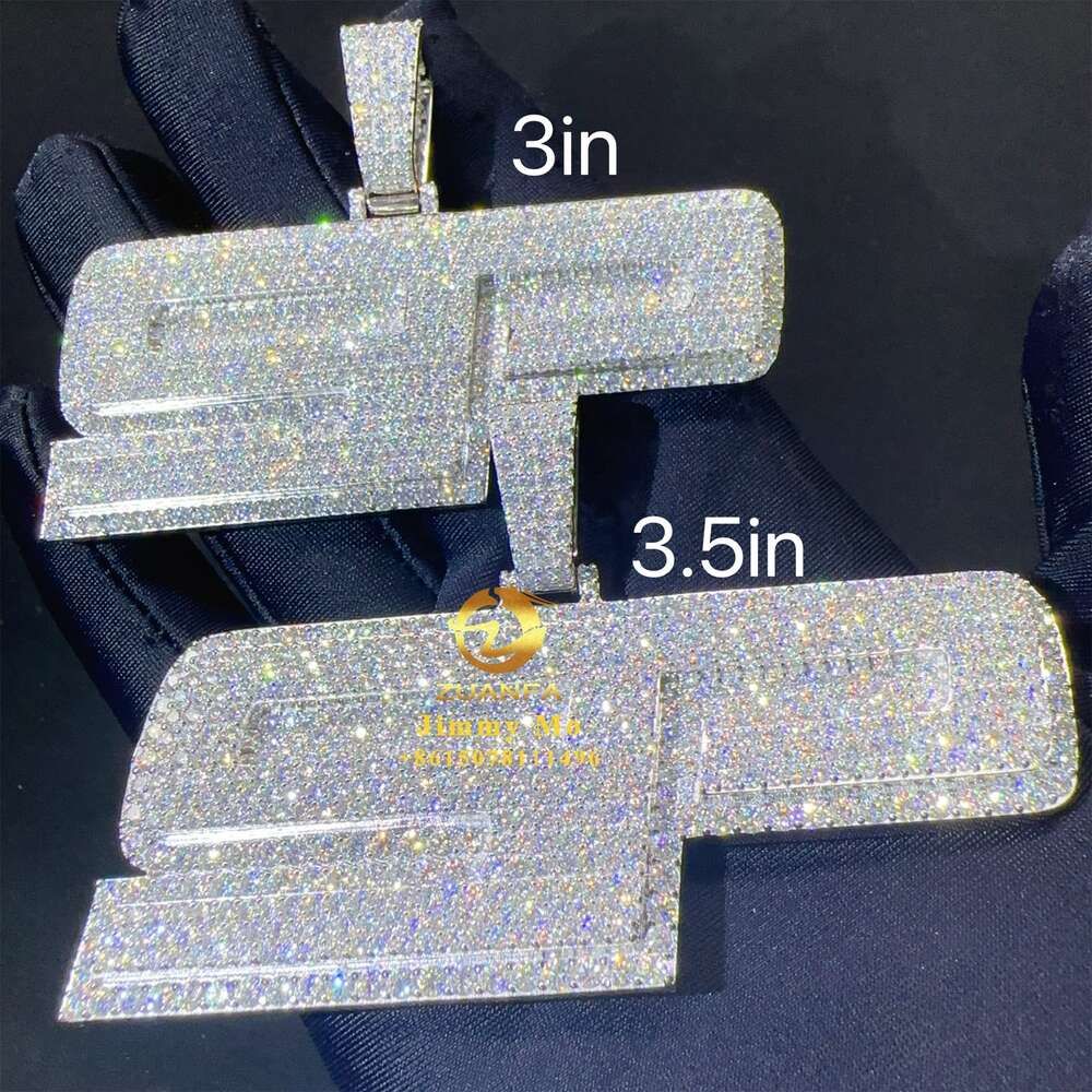 Pendentif personnalisé 3 pouces de largeur