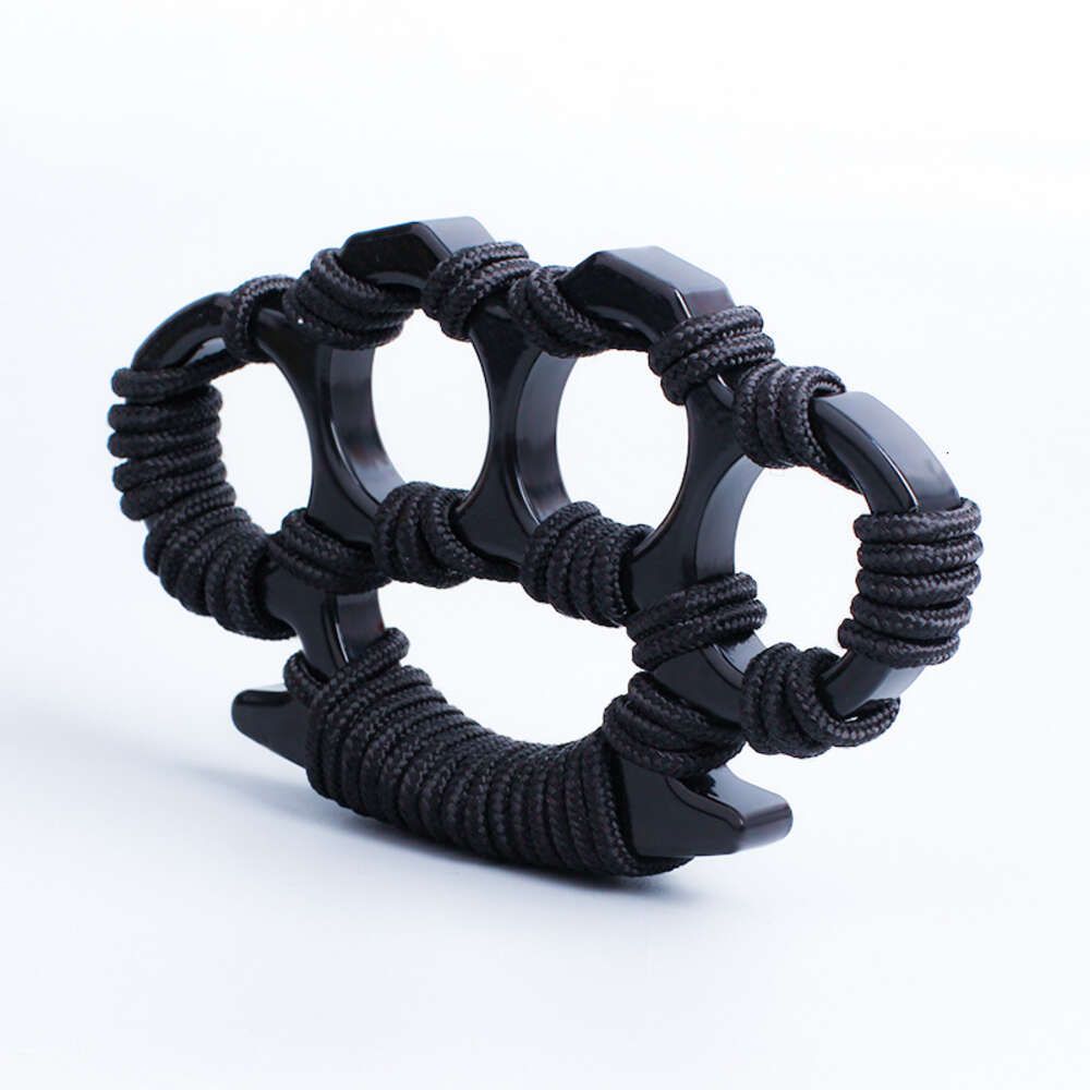 Glass fiber thickened black wrapped rope