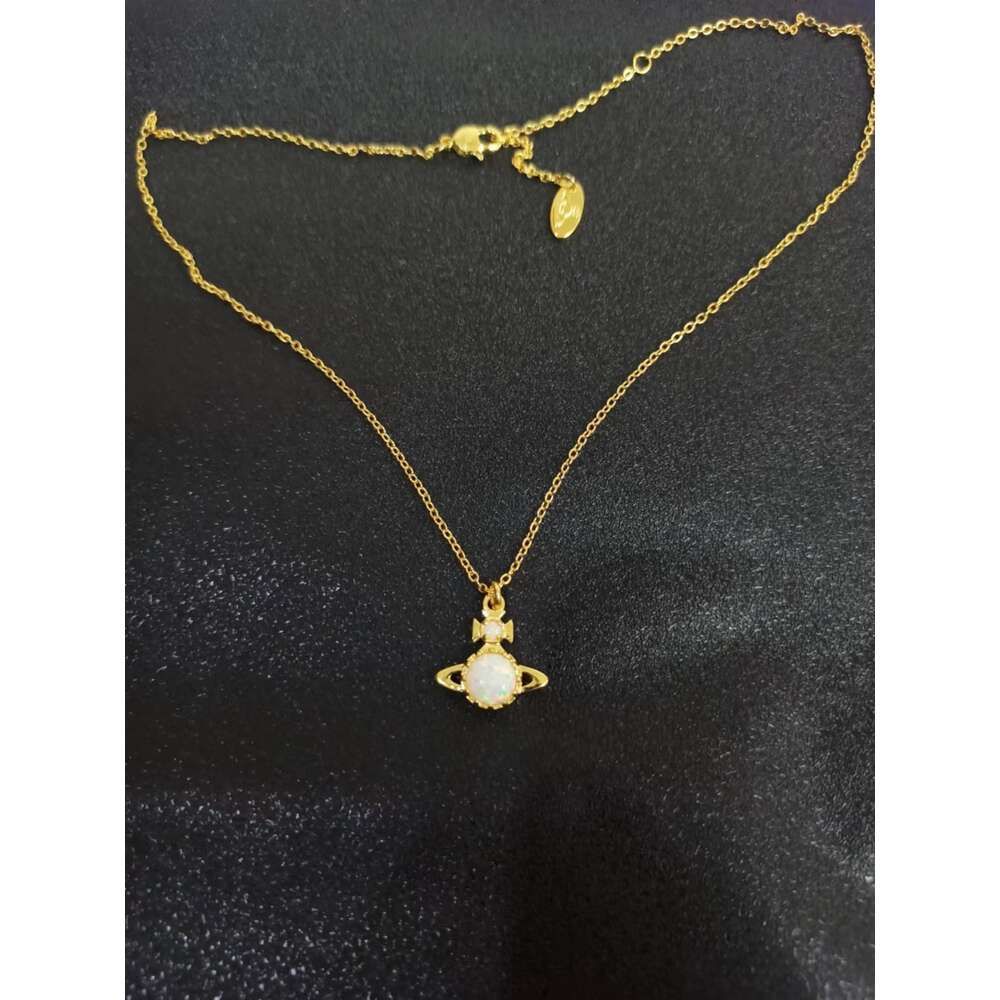 Saturn Gold Opal ketting