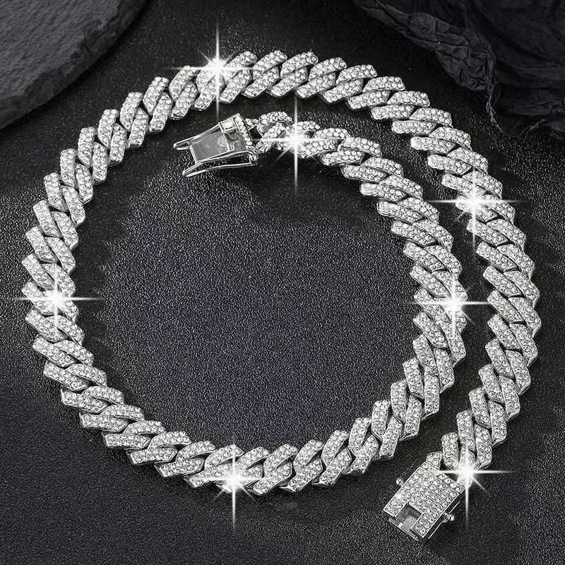 Silver 45cm halsband