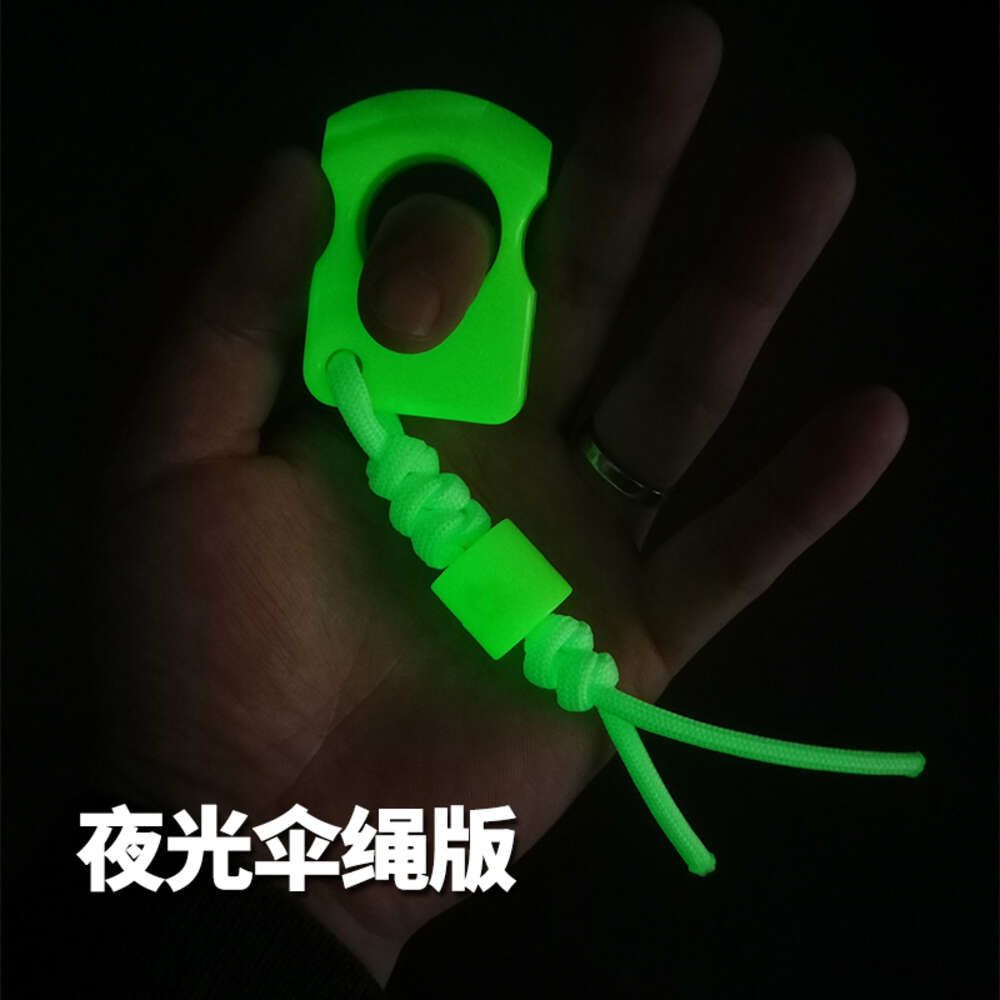 Fluorescent green with luminous umbrella