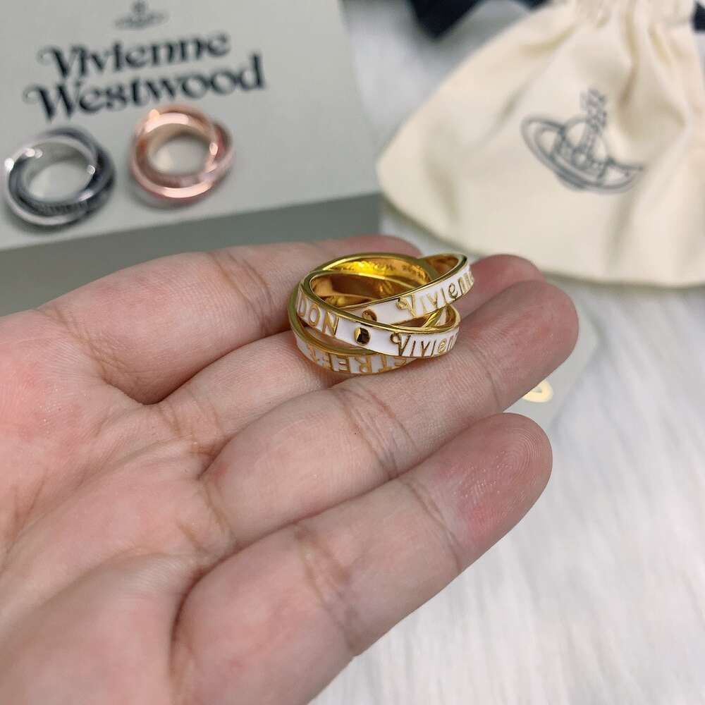 Three Ring Adhesive Ring (yellow Gold