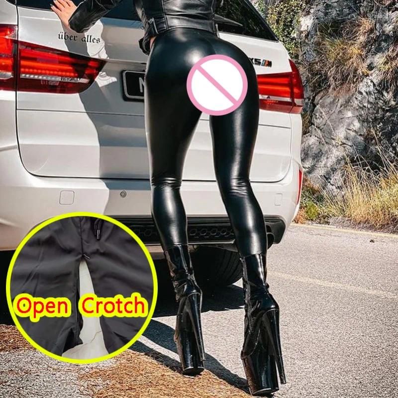 Black Open Crotch