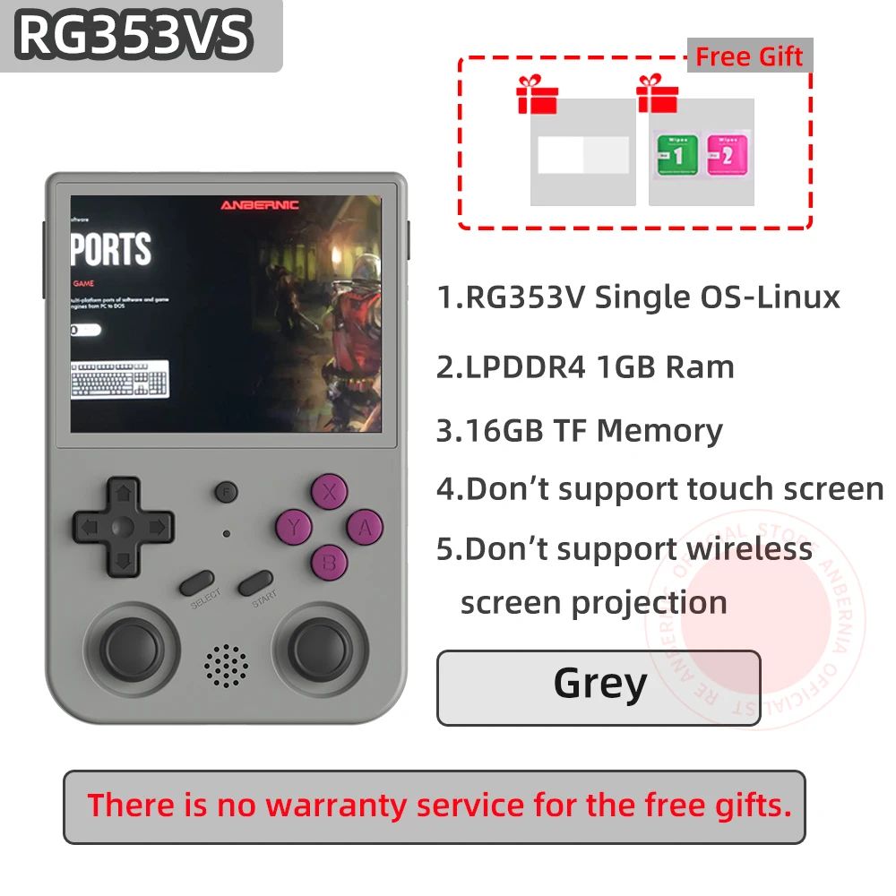 Rg353vs-gris avec 64g