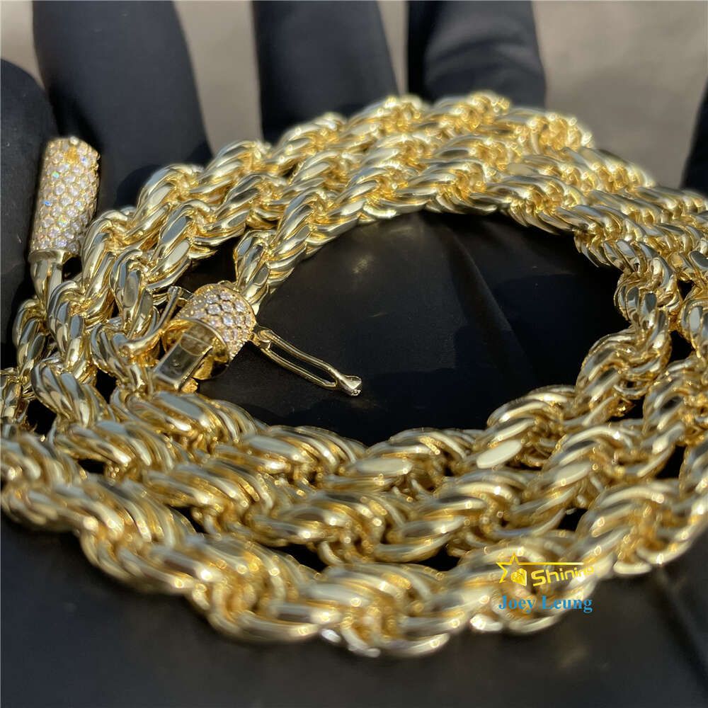 6,0 mm geelgouden plating - 16 inch