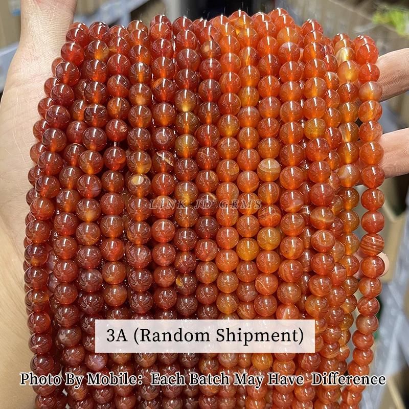 3A Red Agate 4mm approx 90pcs