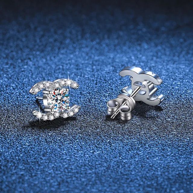 0.5ct And 0.5ct-925 Silver