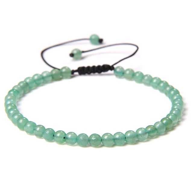 5.green Aventurine-Adjustable