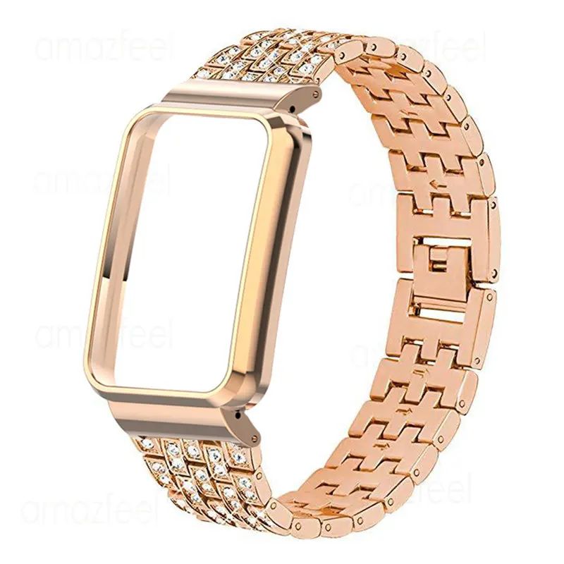 Kleur: Rose GoldSize: voor MI Band 7 Pro