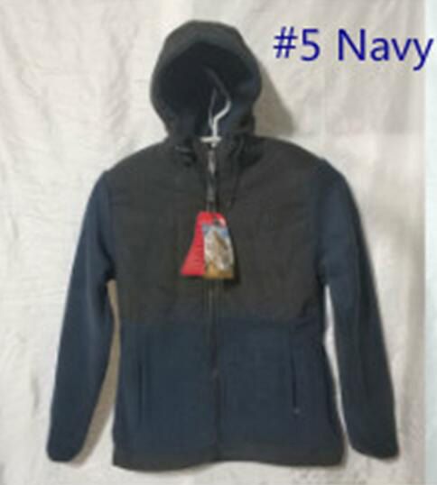 Hooded navy