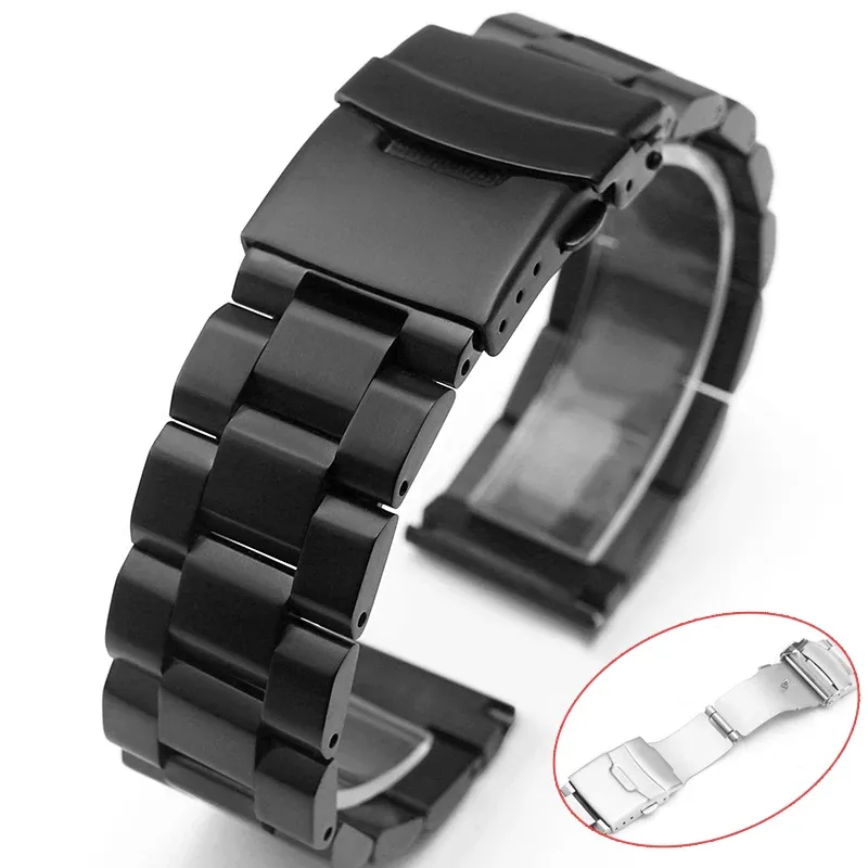 18mm Black-Thin Buckle