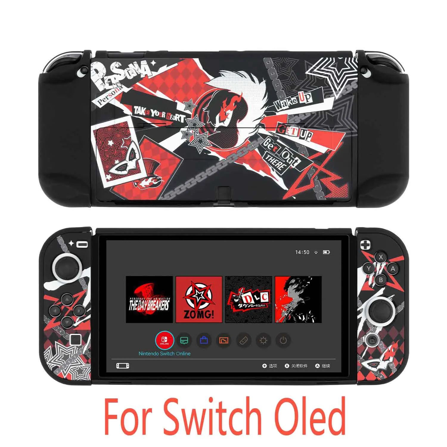 Cor: Para o switch OLED