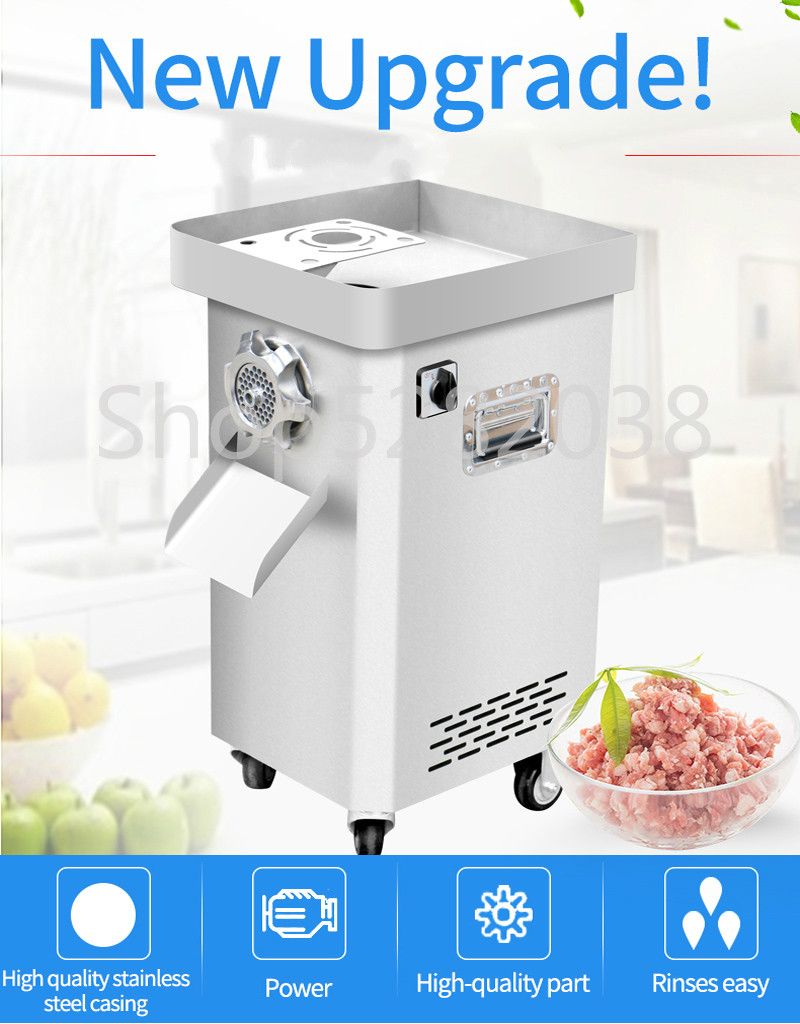 Description Picture 3 of itemCommercial industrial frozen meat grinder mincer desktop pork chicken meat block grinder machine