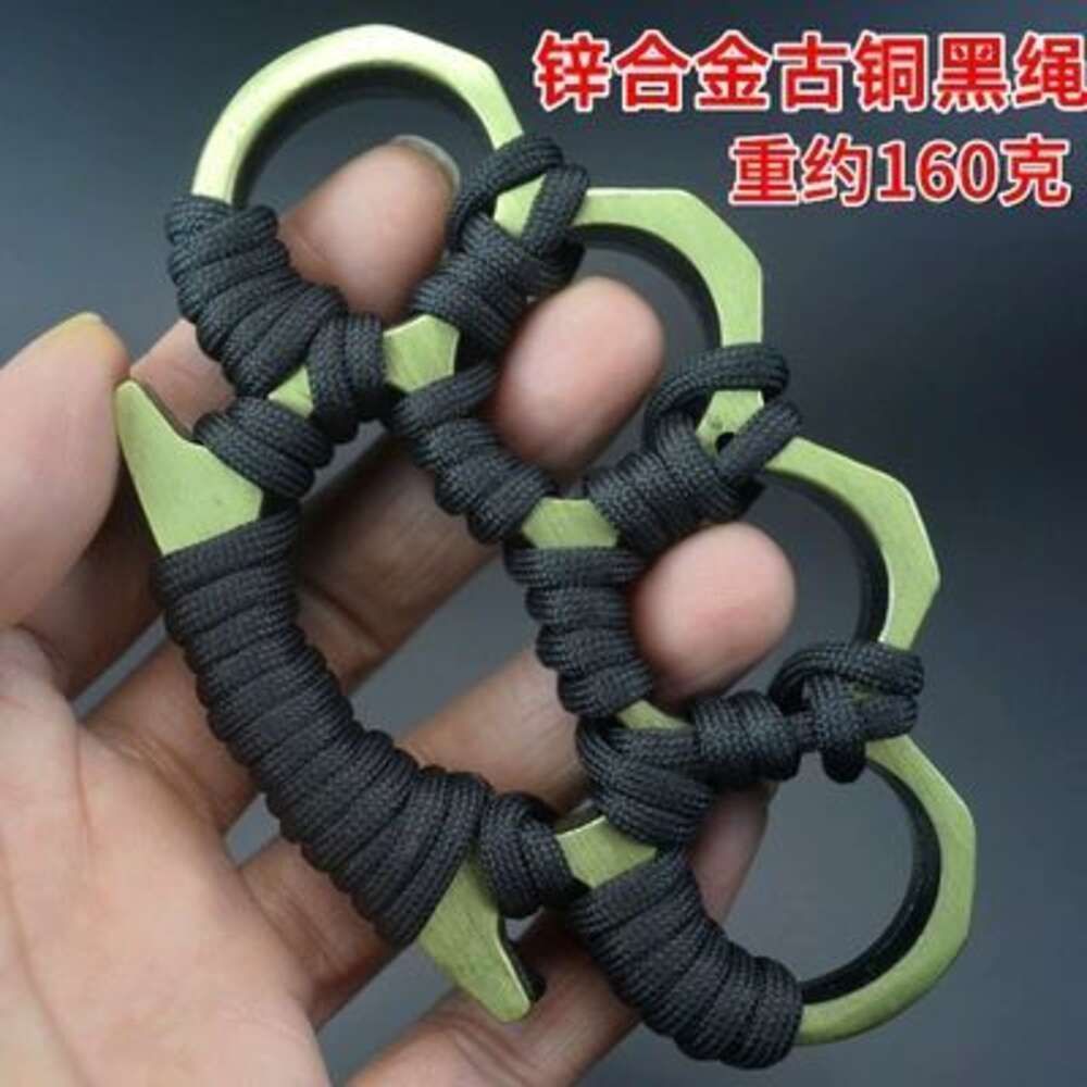 Double sided Warrior Bronze Tie Rope-One