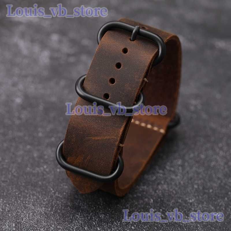 Brown Black Buckle-24mm