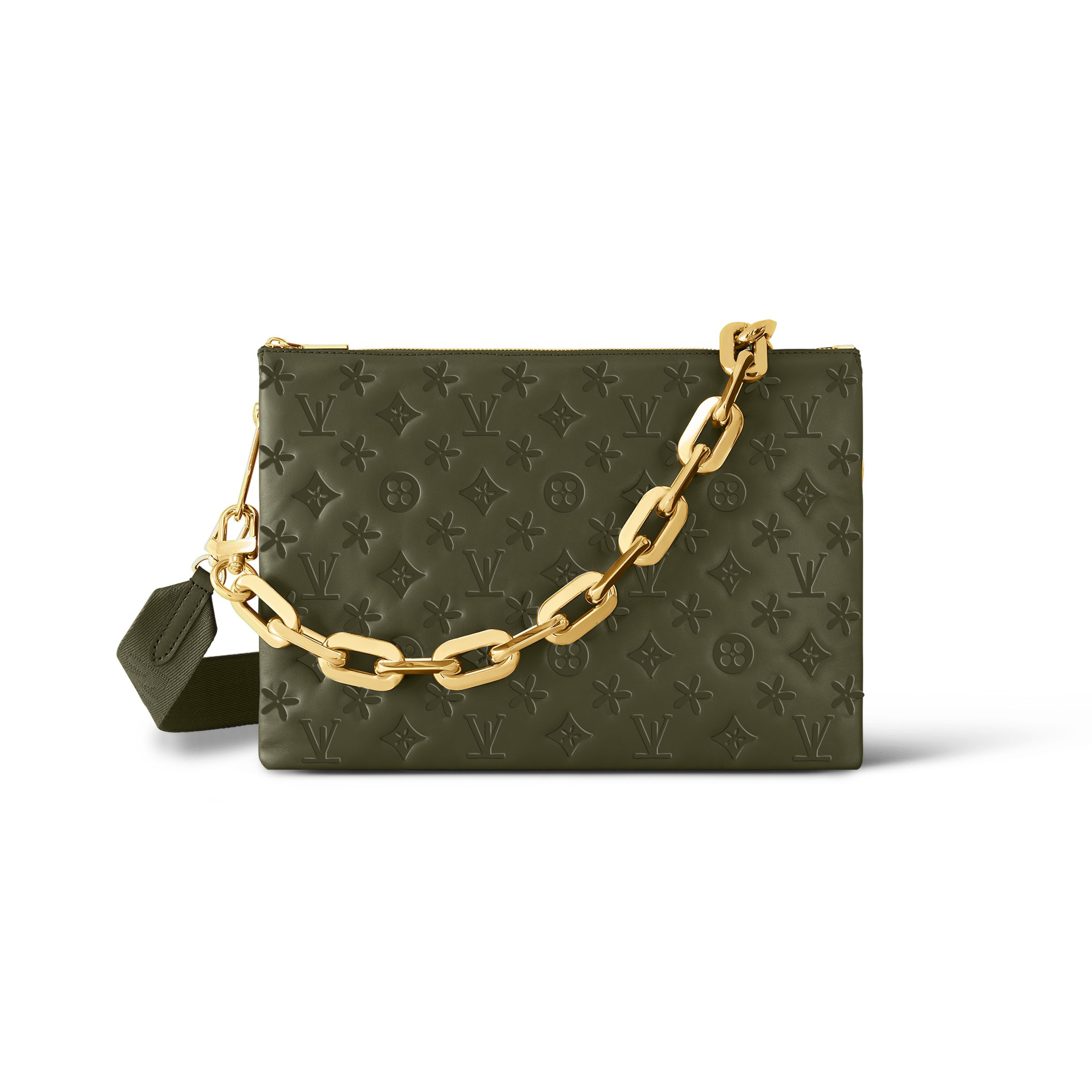 Army Green Gold Chain