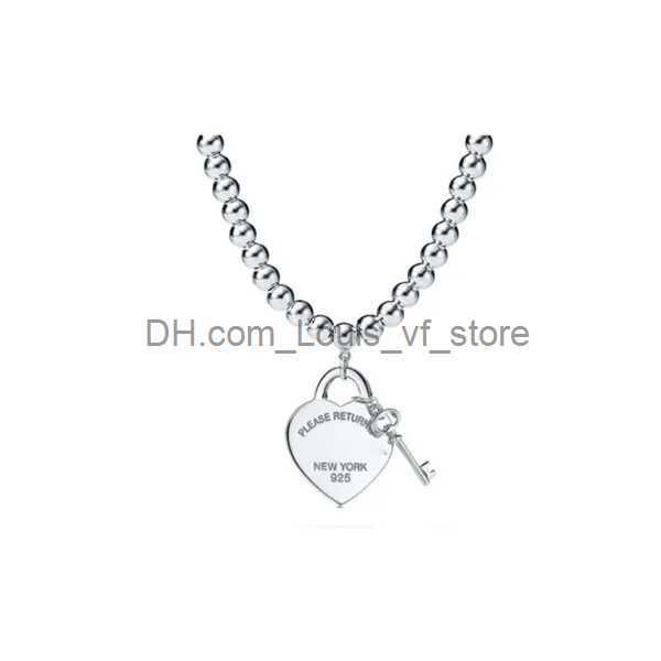 Ball Heart Key Silver-925 Silver