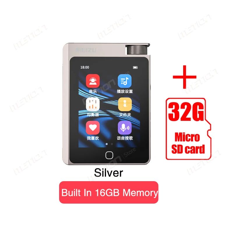 Zilver voeg 32 GB TF-16GB toe