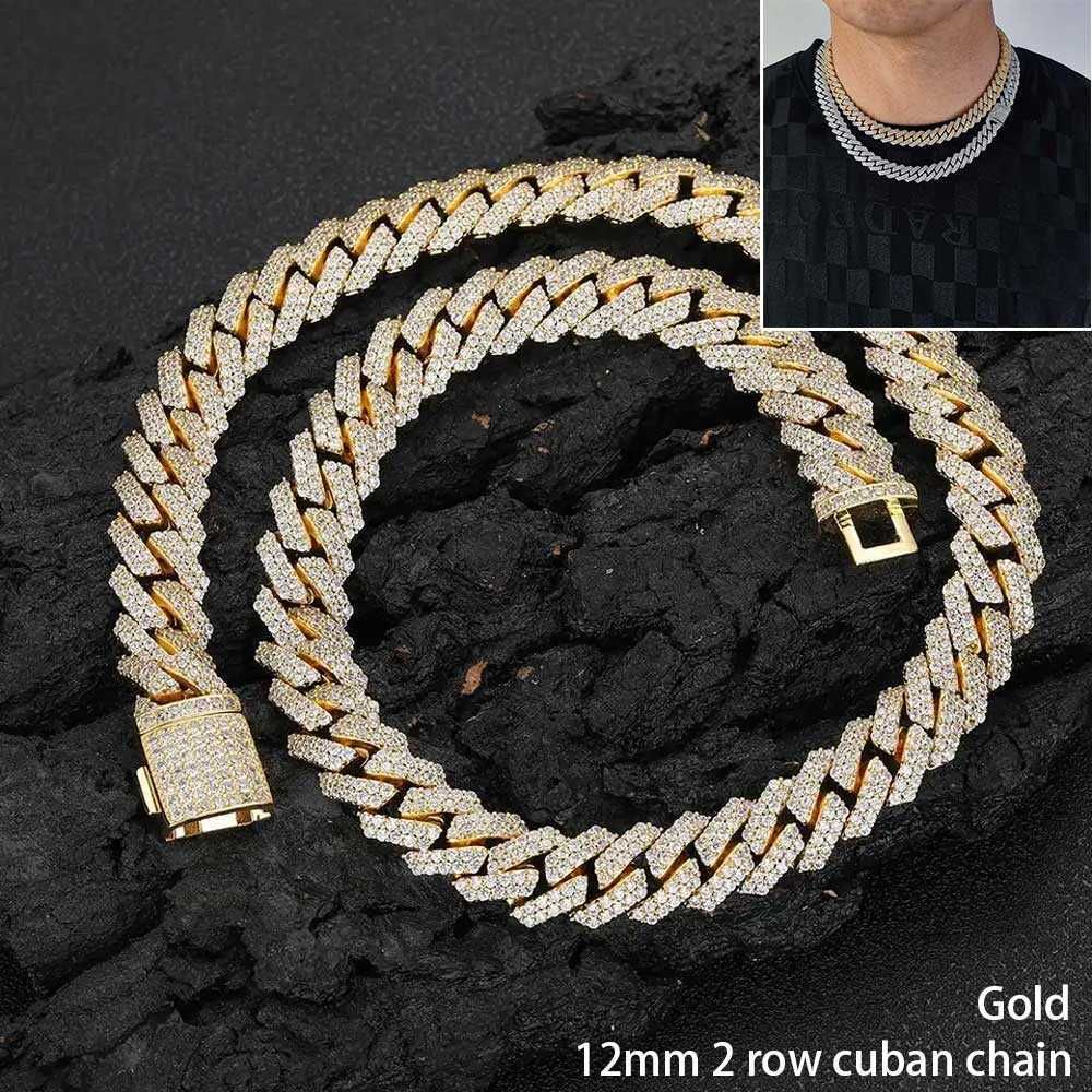 N081 Gold-12mm-necklace 20 Inch(50.80cm)