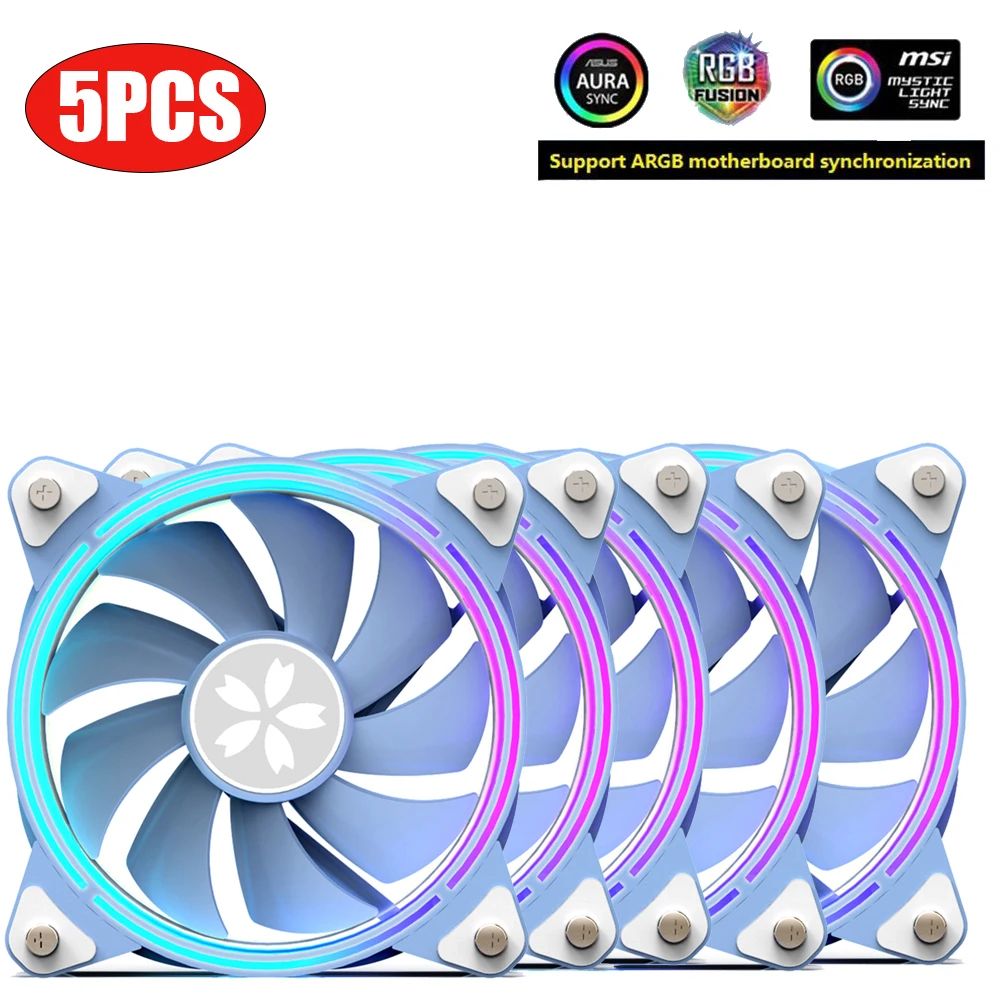 Cor: ventilador 5PCS