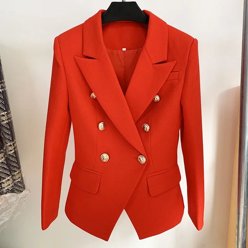 red blazer