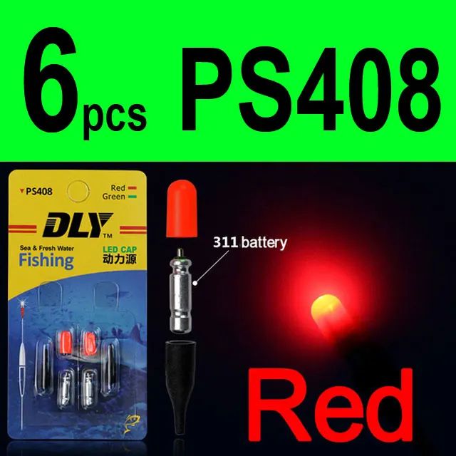 Color:6pcs PS408 Red