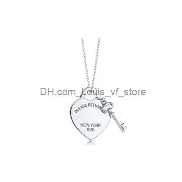 Heart Shaped Key Silver-925 Silver