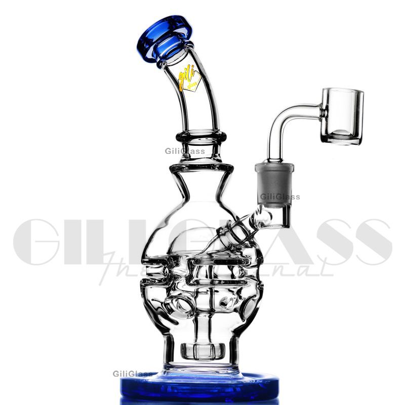 Gili-118 blauw met quartz banger