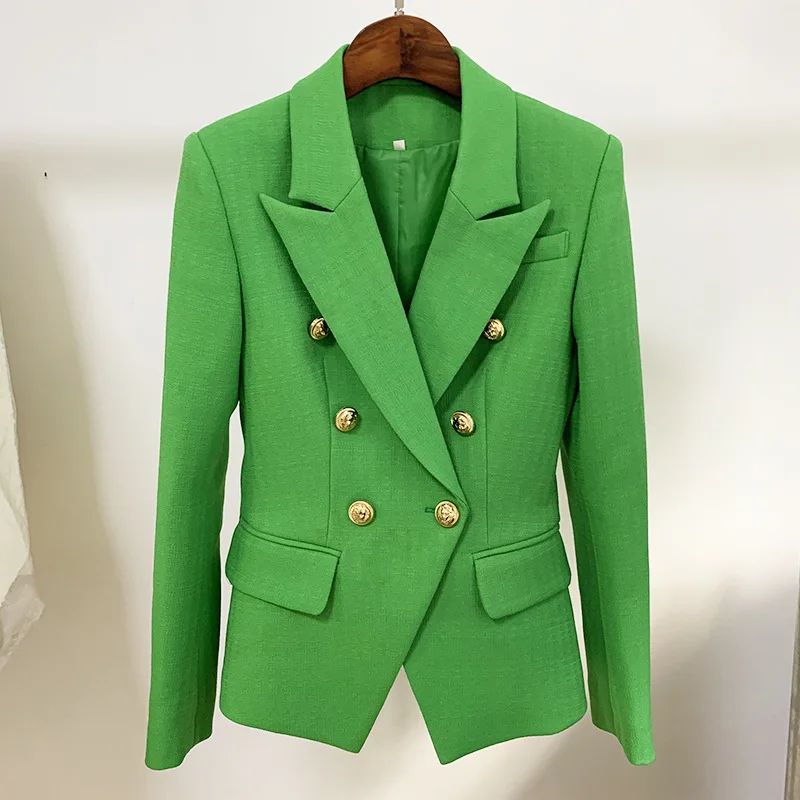 green blazer