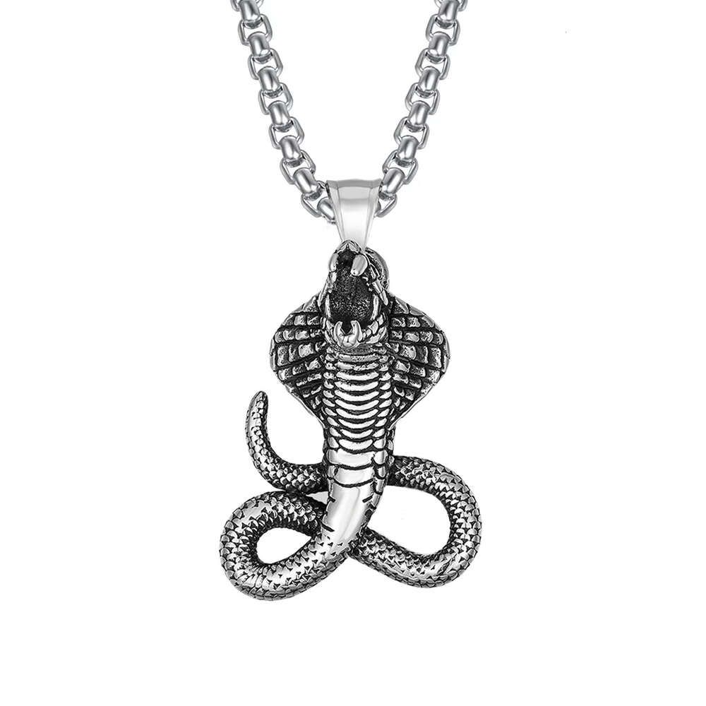 Snake with Stainless Steel Chain