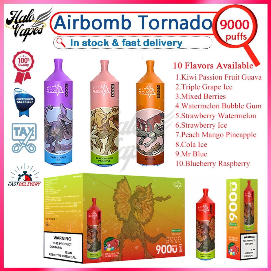 0% Airbomb Tornado 9k Mix Flavors