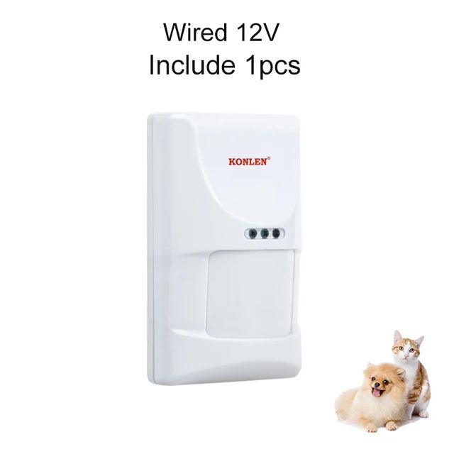 Wired 12V 1PCS