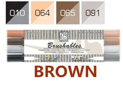 Color:Brown Set